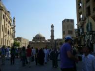 Prie Husseino mečetės Kaire